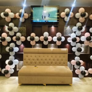 Elegant Flower Balloon Wall Decoration