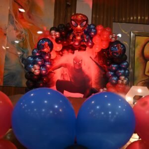 Spider-Man Theme Birthday Decor – Heroic Setup for Birthday